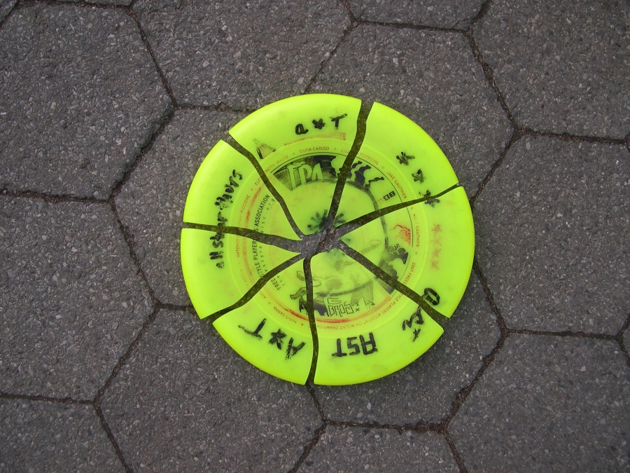 Broken Disc from the bandshell