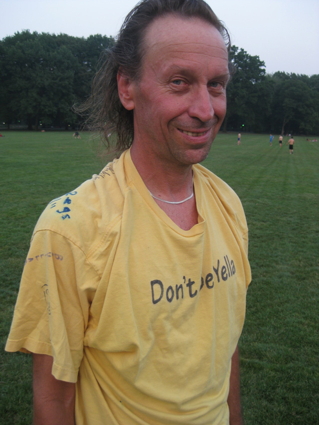 Joey asked "anyone have a dry shirt" ?  Photo by (c) Rob Fried