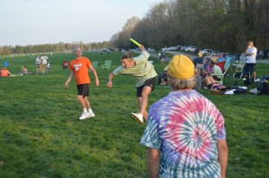 Jake shows them how it we do it over here!